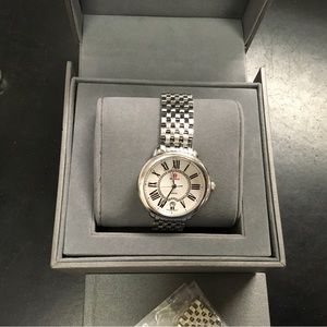 Michele Serein watch with diamonds.